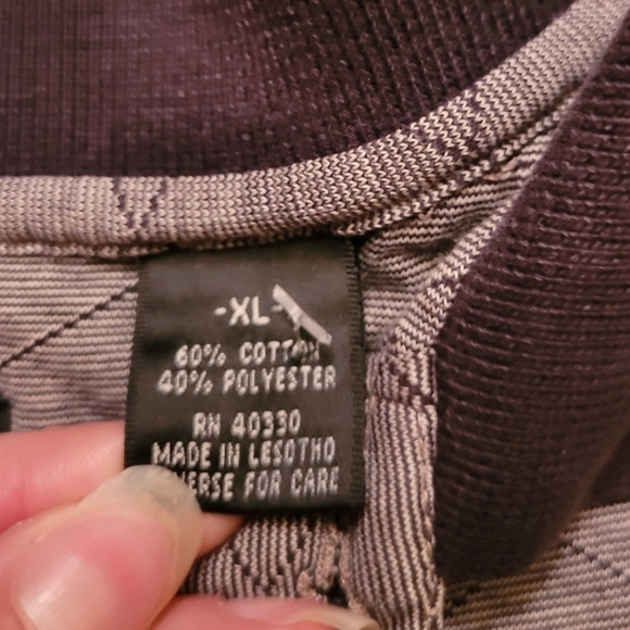 MARC EDWARDS SWIFT DEY men's grey &black polo shirt. Size XL. EXCELLENT CONDITIO - Picture 4 of 4